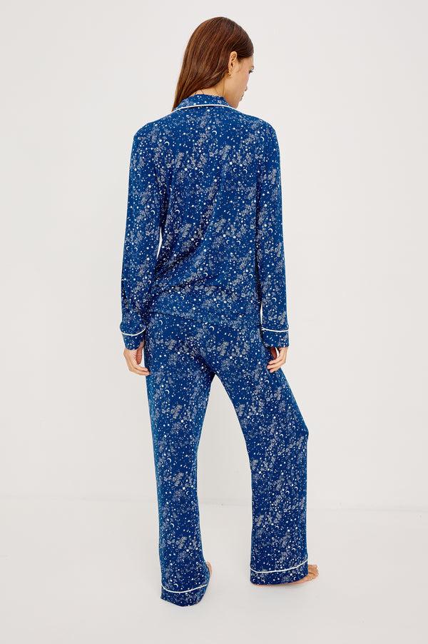 Rails Varra Pajama Set Navy Starry Night