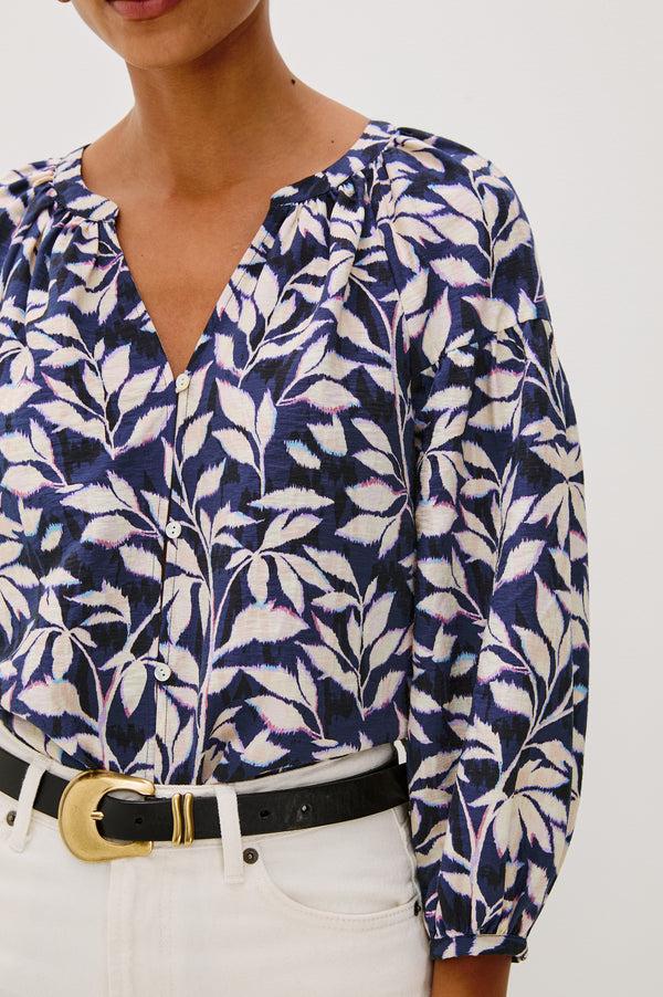 rails Vasia top Navy Vines