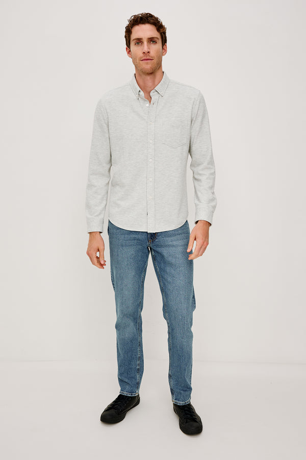 Rails Vincent Shirt Heather Grey