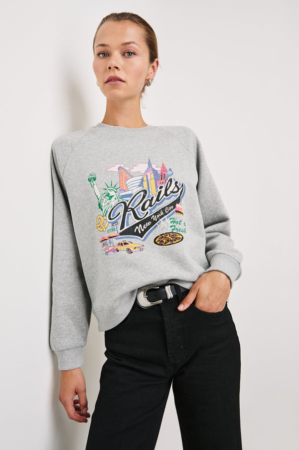 Rails Vintage Raglan Sweatshirt Rails New York