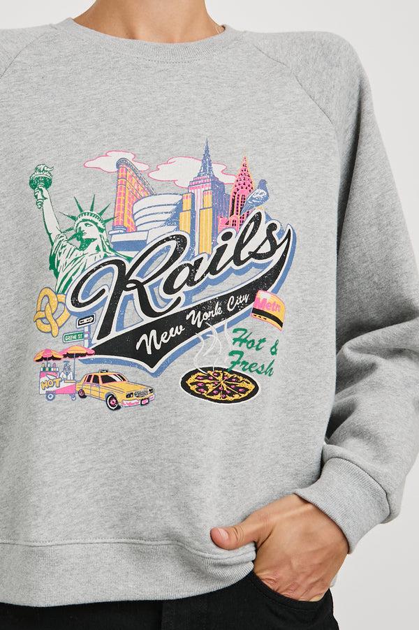 Rails Vintage Raglan Sweatshirt Rails New York