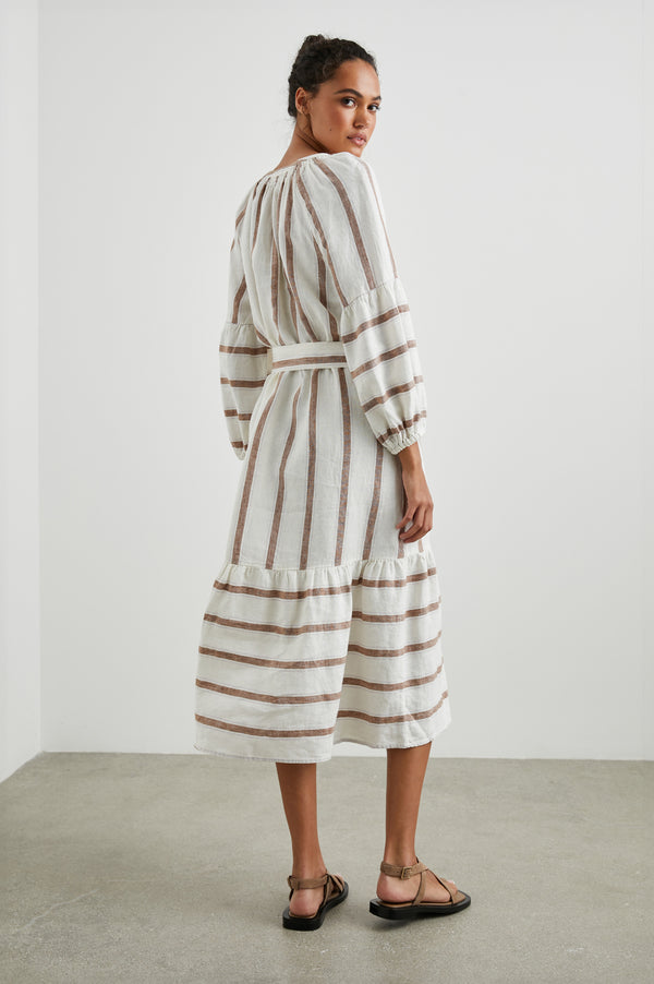 Rails Vittoria Dress Coconut Stripe