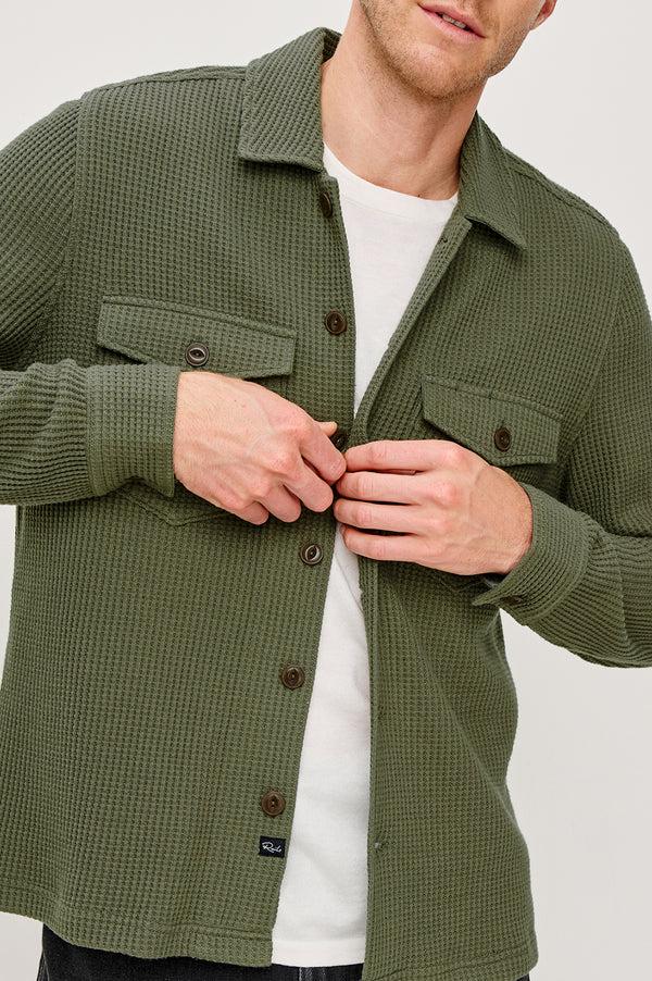 rails Wells overshirt Forest