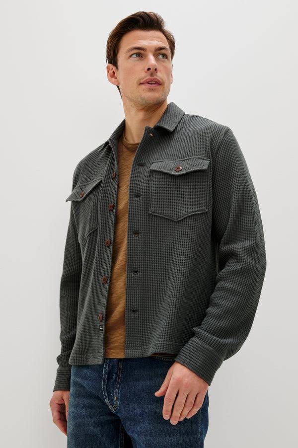 Rails Wells Overshirt Ink