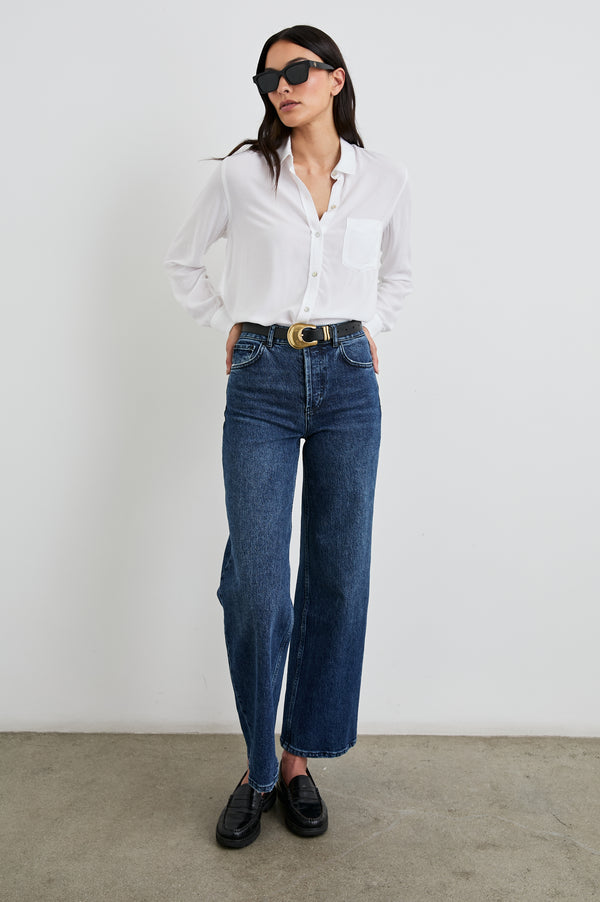 Rails Wren Shirt White