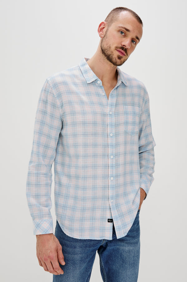 Rails Wyatt Shirt Apres Ocean Melange