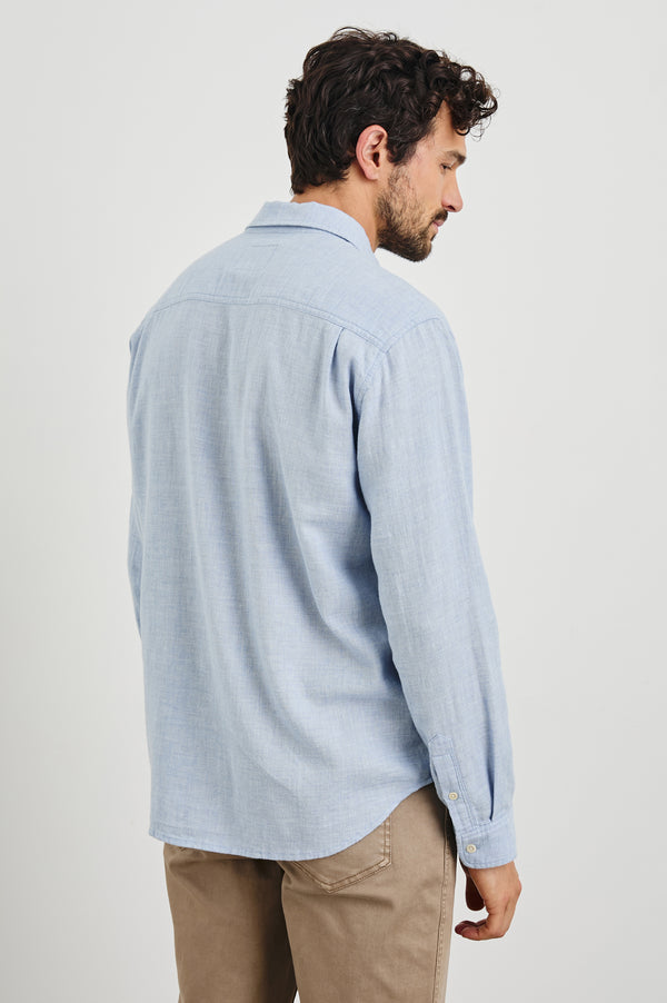 Rails Wyatt Shirt Blue Melange