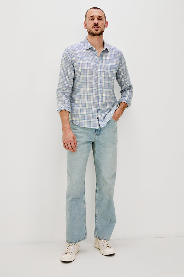 Rails Wyatt Shirt Bluefin Coral
