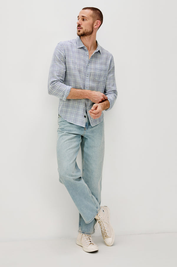 Rails Wyatt Shirt Bluefin Coral