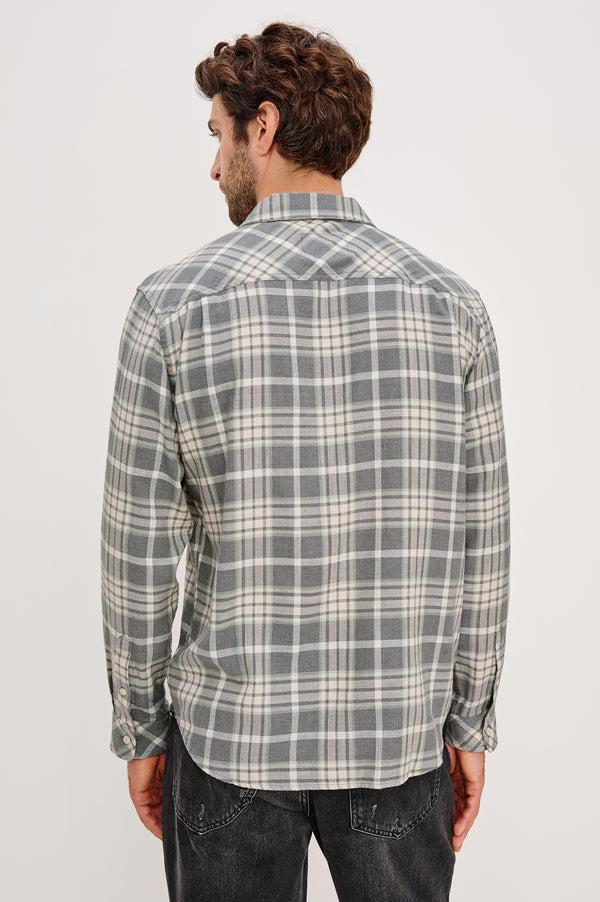 Rails Wyatt Shirt Camembert Charcoal Melange