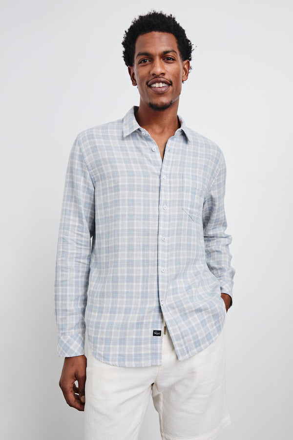 Rails Wyatt Shirt Gentle Shore Melange