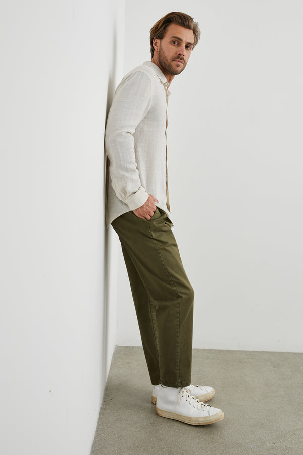 Rails Wyatt Shirt Hummus