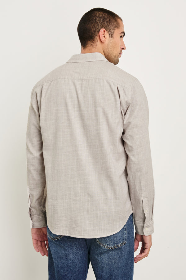 Rails Wyatt Shirt Tahini Etch