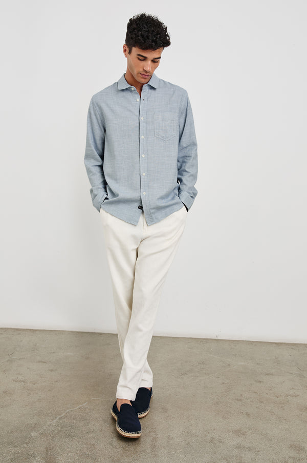 Rails Wyatt Shirt Tidal Etch