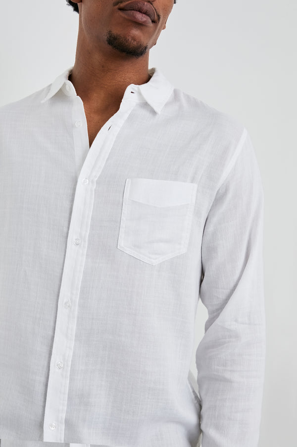 rails Wyatt shirt White