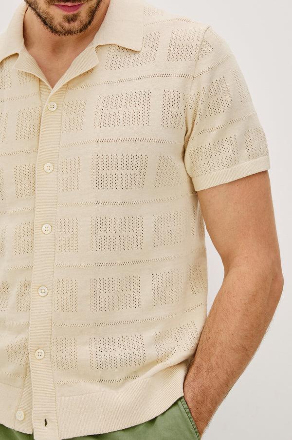 rails Yates shirt Cream