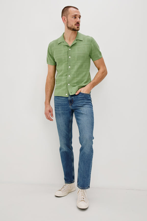 Rails Yates Shirt Matcha