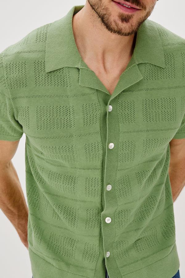 rails Yates shirt Matcha