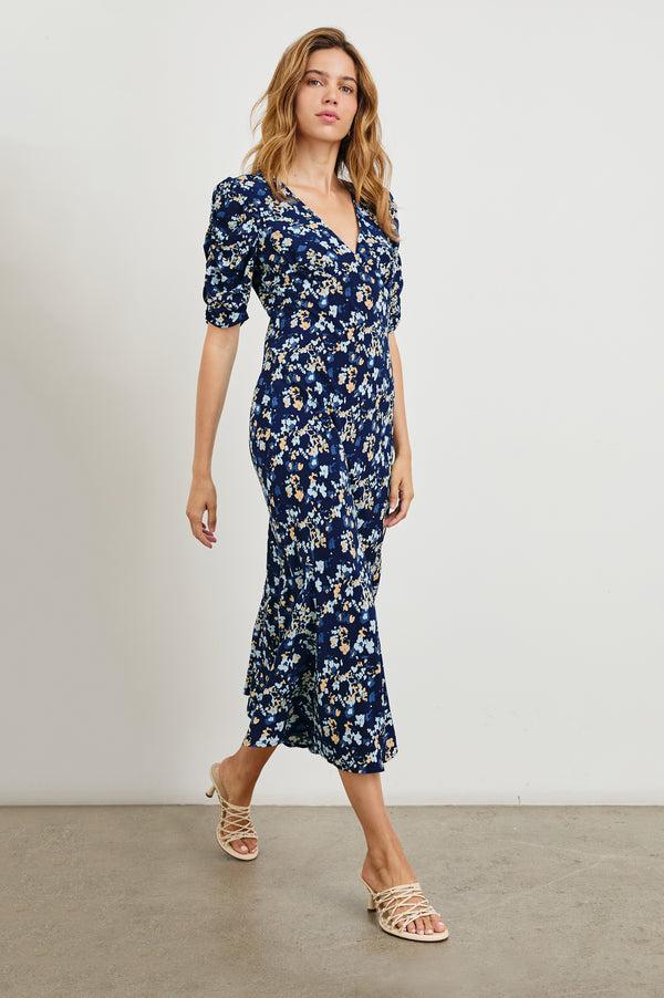 Rails Zariah Dress Navy Flora