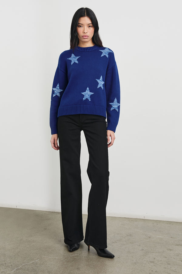 Rails Zoey Sweater Cobalt Galaxy
