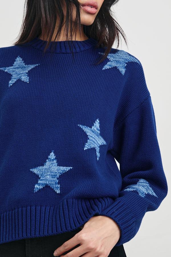 rails Zoey sweater Cobalt Galaxy