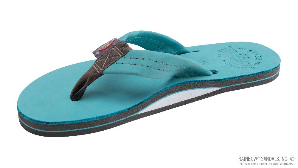 rainbow sandals 50th Anniversary Signature Series Single Layer Arch Premier Leather