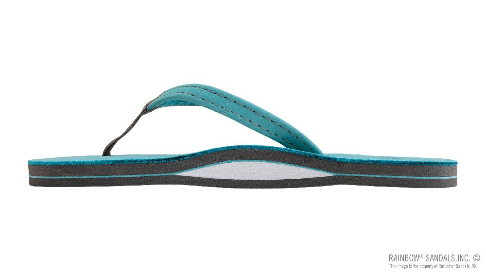 Rainbow Sandals 50th Anniversary Signature Series Single Layer Narrow Strap Premier Leather