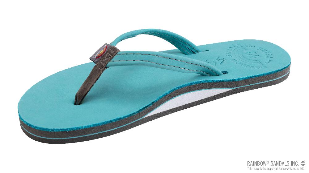 rainbow sandals 50th Anniversary Signature Series Single Layer Narrow Strap Premier Leather