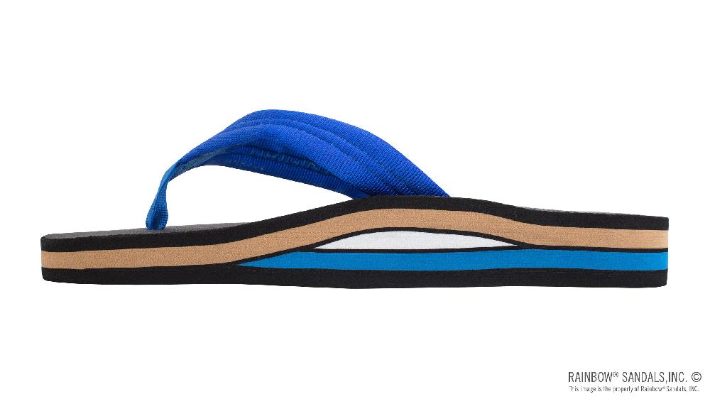 Rainbow Sandals Classic Rubber - Double Layer Soft Top 1" Nylon Strap