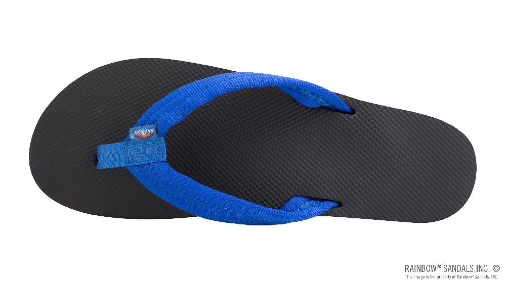 Rainbow Sandals Classic Rubber - Double Layer Soft Top 3/4" EVA Rubber Filled Nylon Strap