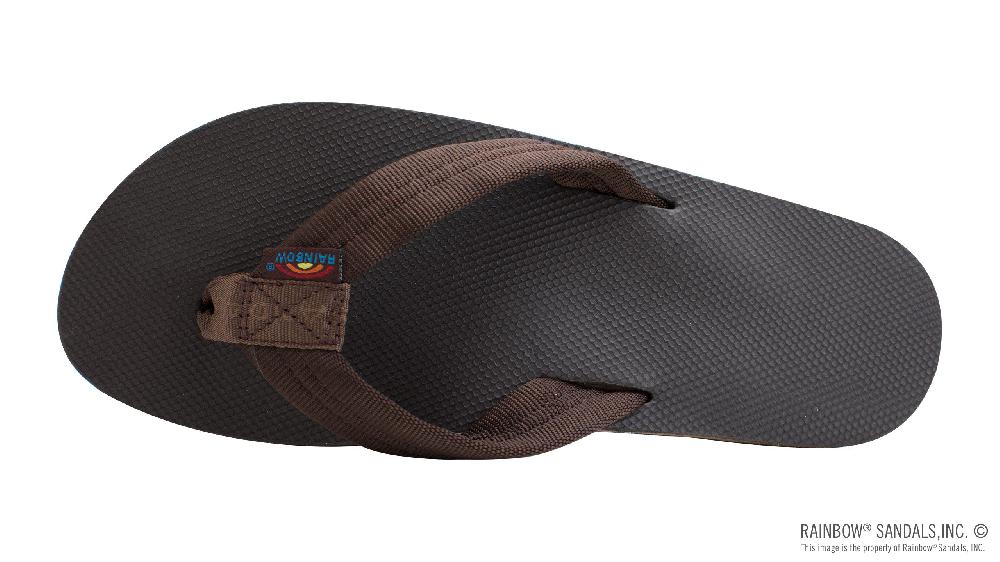 Rainbow Sandals Classic Rubber - Single Layer Soft Top 1" Nylon Strap