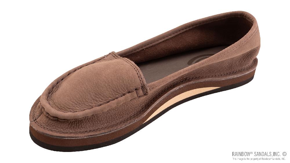 rainbow sandals Comfort Classics - Premier Leather Slip On Loafer
