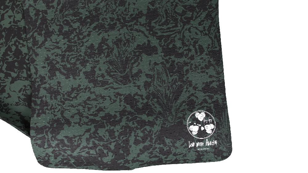 rainbow sandals Gerry Lopez Yoga Mat - Black/Green Camo and 27" x 68"