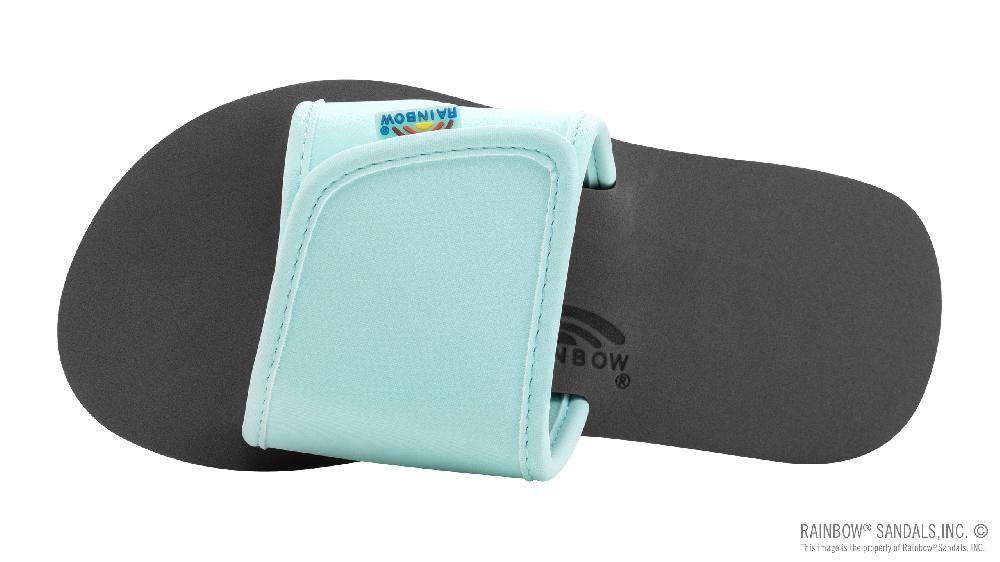 Rainbow Sandals Grombow Slides - Soft Rubber Top Sole With Adjustable Strap