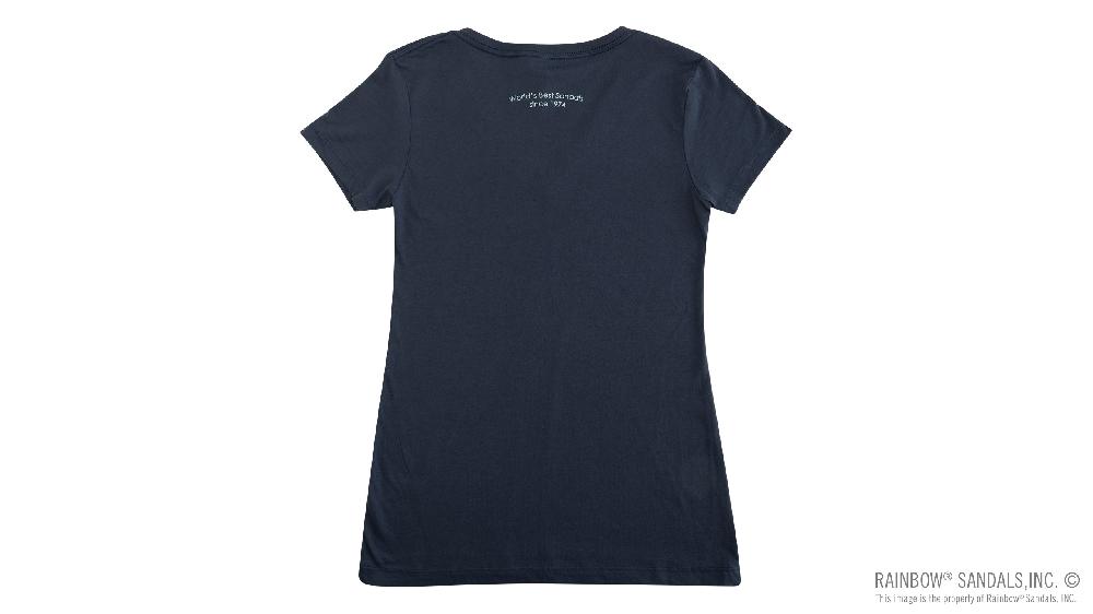 Rainbow Sandals Ladies' V-Neck T-Shirt 50 Year Anniversary