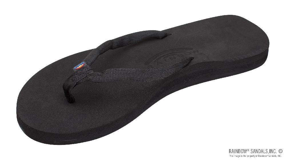 rainbow sandals Low Cloud - Single Layer Wedge Soft Top with Arch Support and 1/3" Polyester Strap