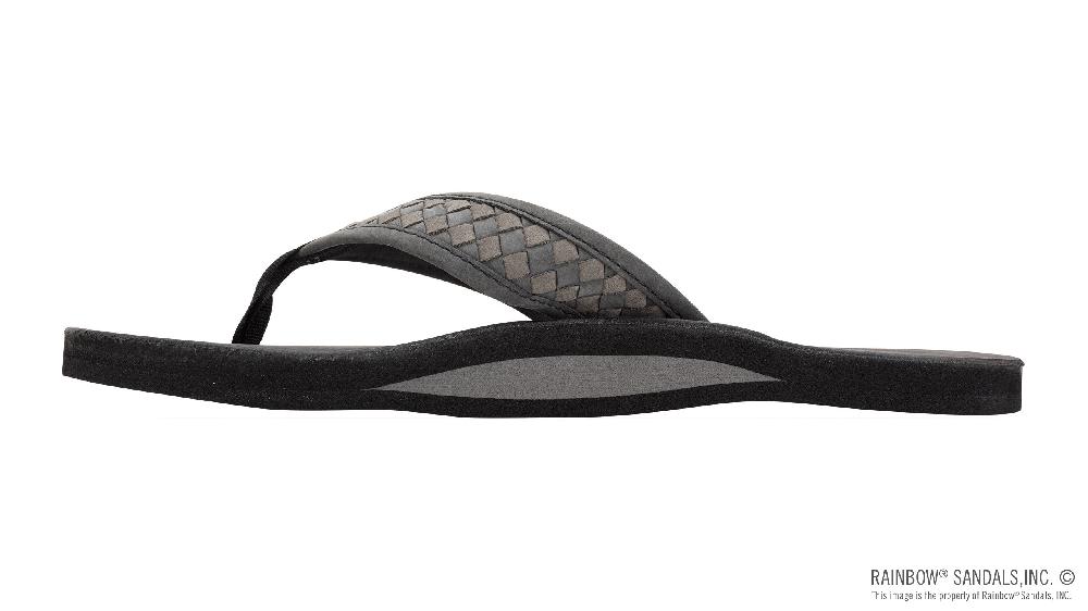 Rainbow Sandals Luxury Leather Collection - The Bentley – Single Layer Arch Hand Woven Strap
