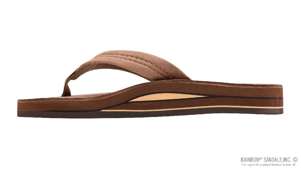 Rainbow Sandals Luxury Leather - Double Layer Arch Support