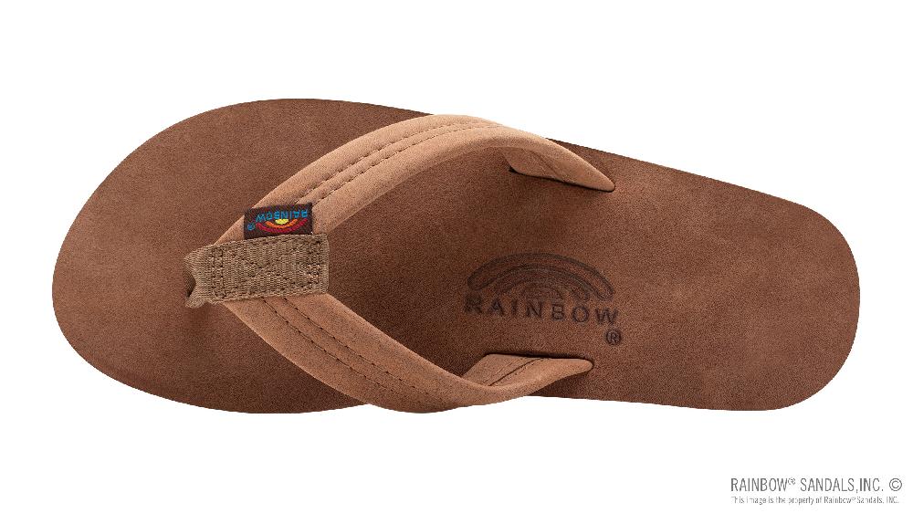 Rainbow Sandals Luxury Leather - Single Layer Arch Support