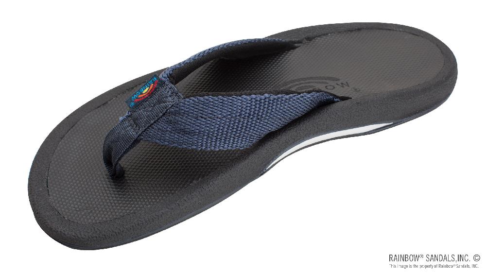 rainbow sandals Mariner - Rubber Orthopedic with Arch and Tapered Nylon Strap