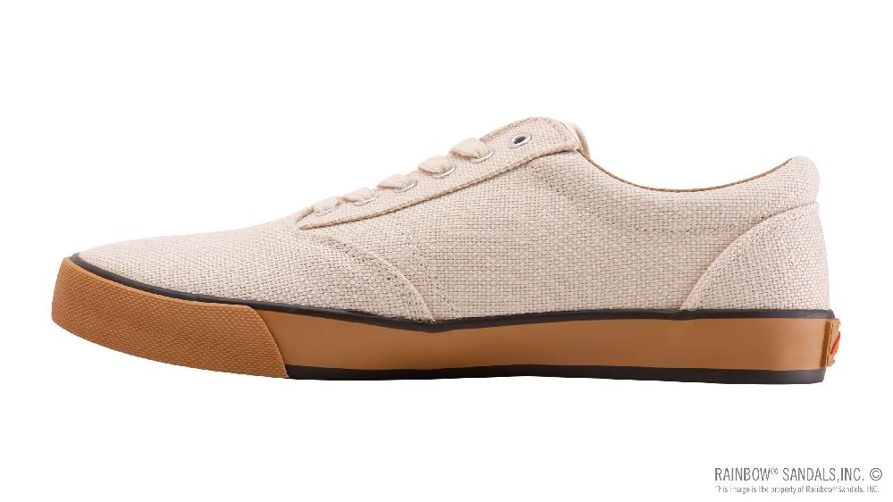 Rainbow Sandals Men's Drifter Hemp Low Top Rubber Sole