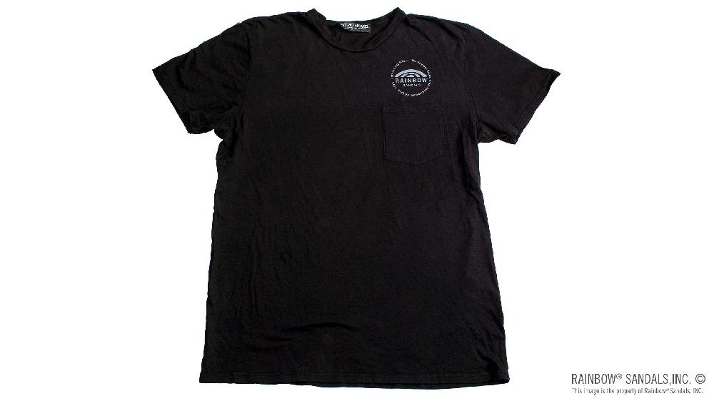 rainbow sandals Men's T-Shirt Reuse Logo Front and Back