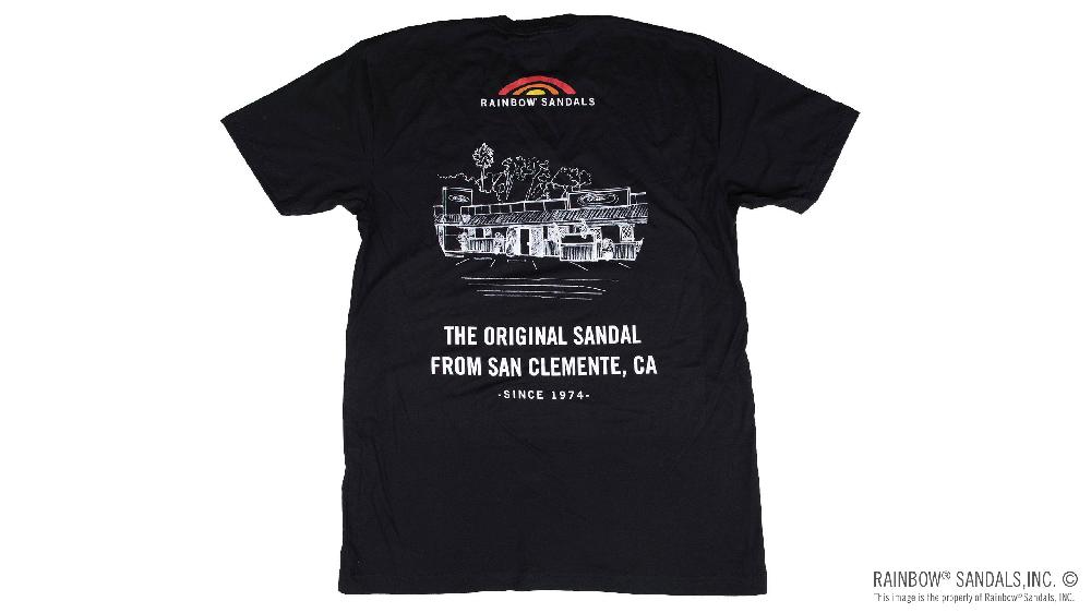 Rainbow Sandals Men's T-Shirt Sparky Gluing Sandals