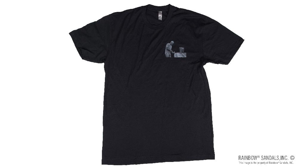 rainbow sandals Men's T-Shirt Sparky Gluing Sandals