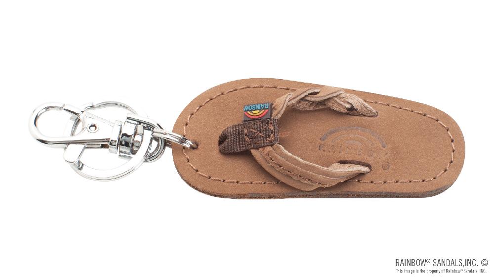 rainbow sandals Flirty Braidy Key Chain
