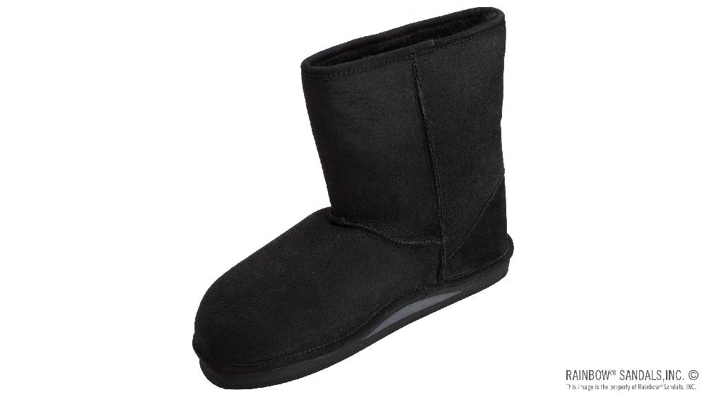 rainbow sandals Leather Sheepskin Boot