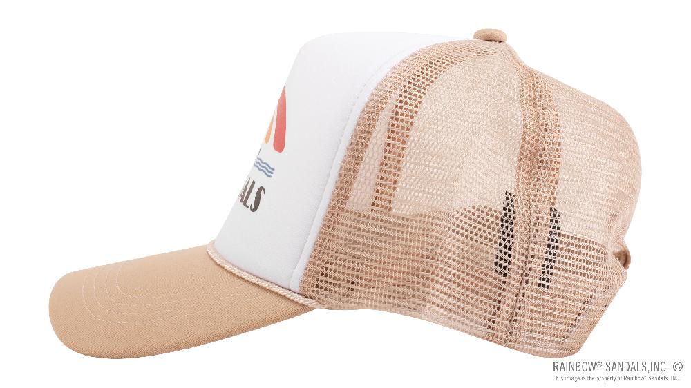 Rainbow Sandals Rainbow Trucker Hat - Vintage Logo