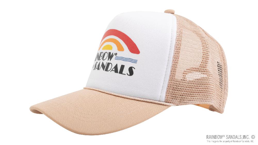 rainbow sandals Rainbow Trucker Hat - Vintage Logo