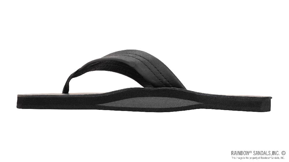 Rainbow Sandals Single Layer Classic Leather With Arch Support 1" Strap