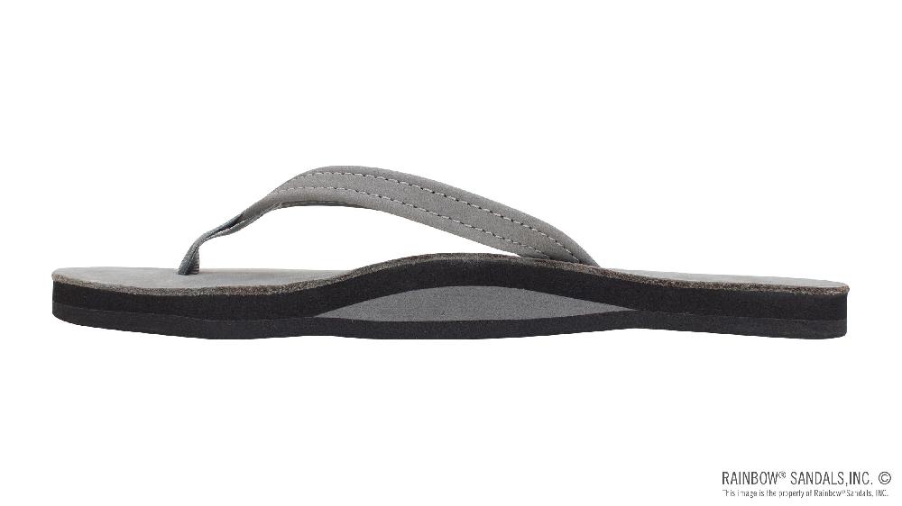 Rainbow Sandals Single Layer Premier Leather With Arch Support And A 1/2" Narrow Strap